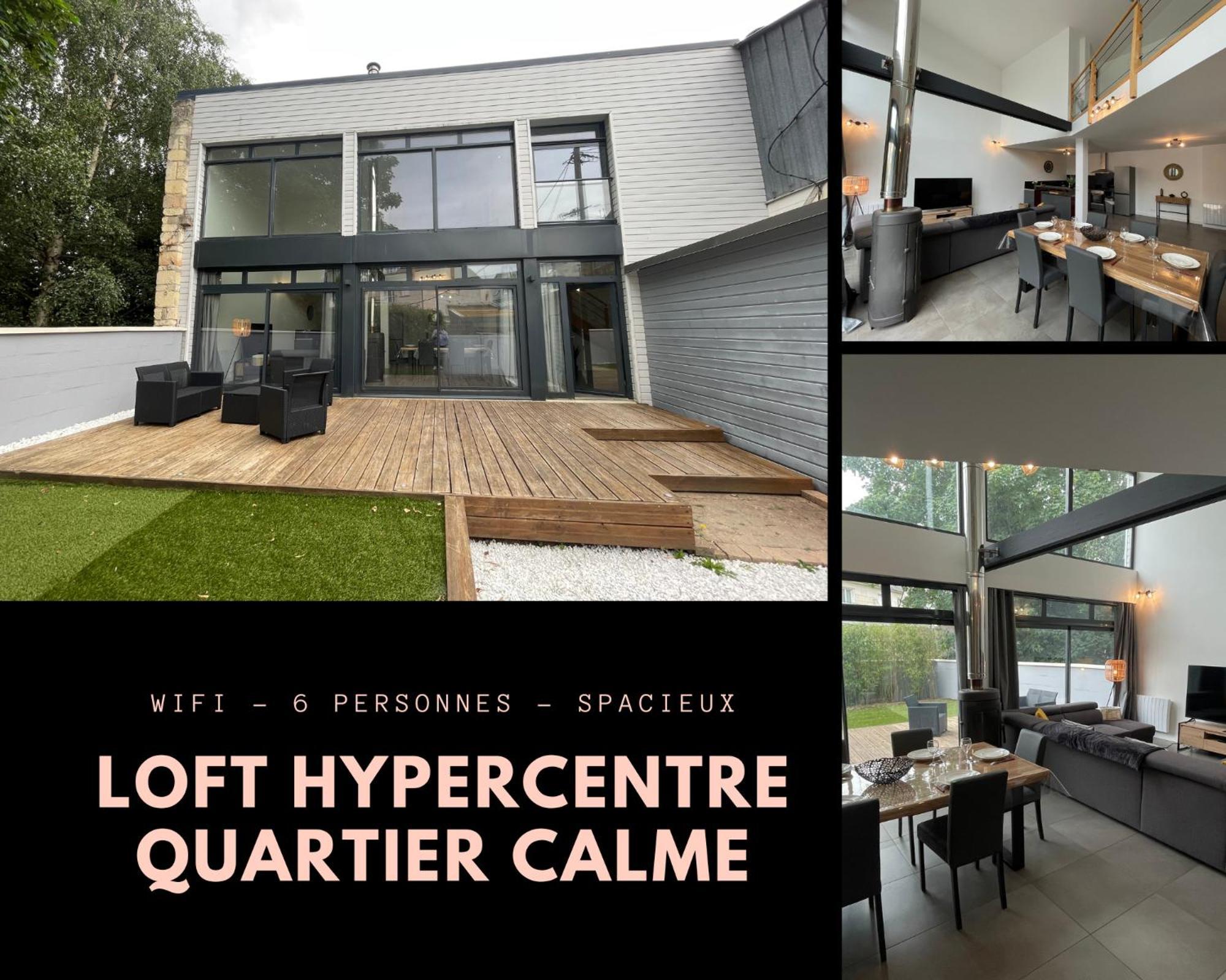 Apartamento Superbe Loft Lumineux A Caen Exterior foto